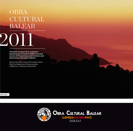 Portada Calendari OCB - 2011