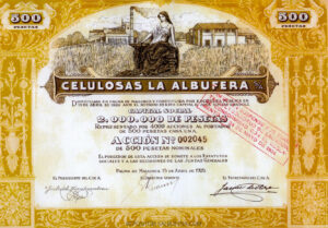 CELULOSAS LA ALBUFERA S.A. - 1929