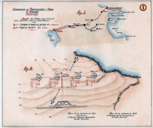 Projecte bateria Coves Blanques. 1943.