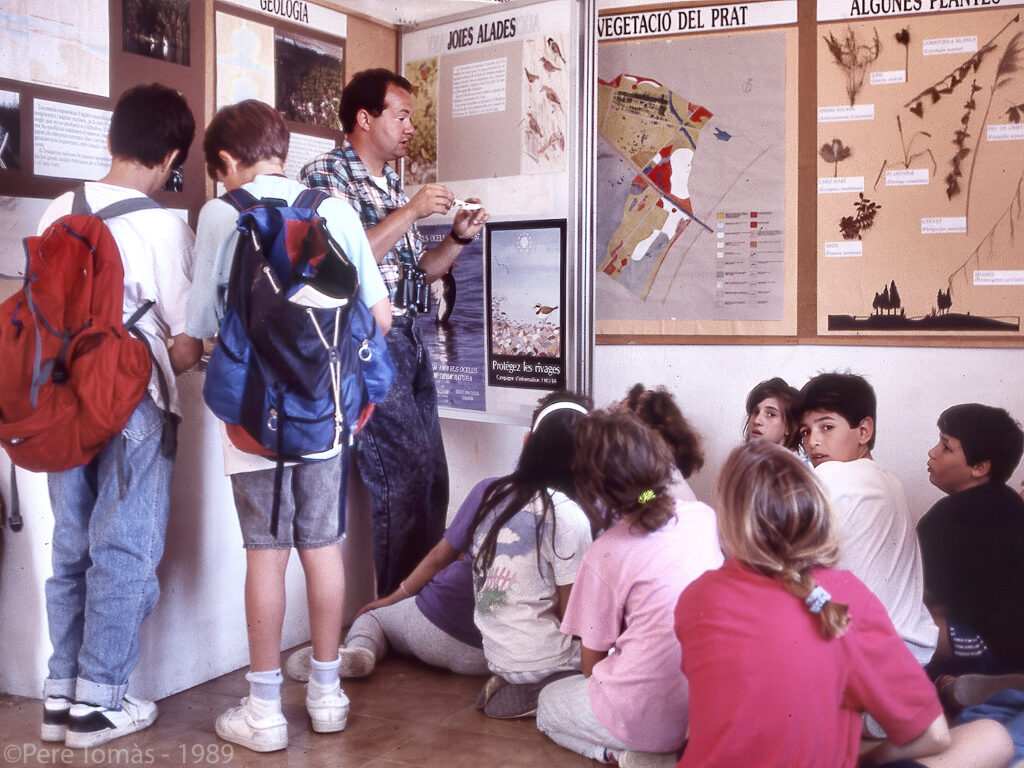 Primer centre d'interpretació del PN de s'Albufera - ©Pere Tomàs - 1989