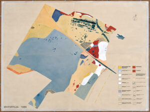 Mapa de vegetació de s'Albufera ©Vicent Forteza - 1986