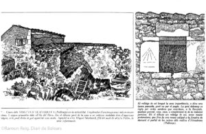 Molins d'Almadrava. Cases i rellotge de sol - ©Ramon Reig - Diari de Balears